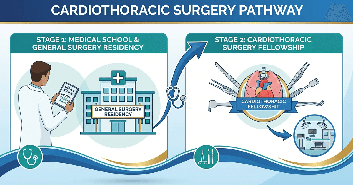 Cover: Cardiothoracic Surgery Residency: Minimum Step 2 Score & How to Compete in 2026