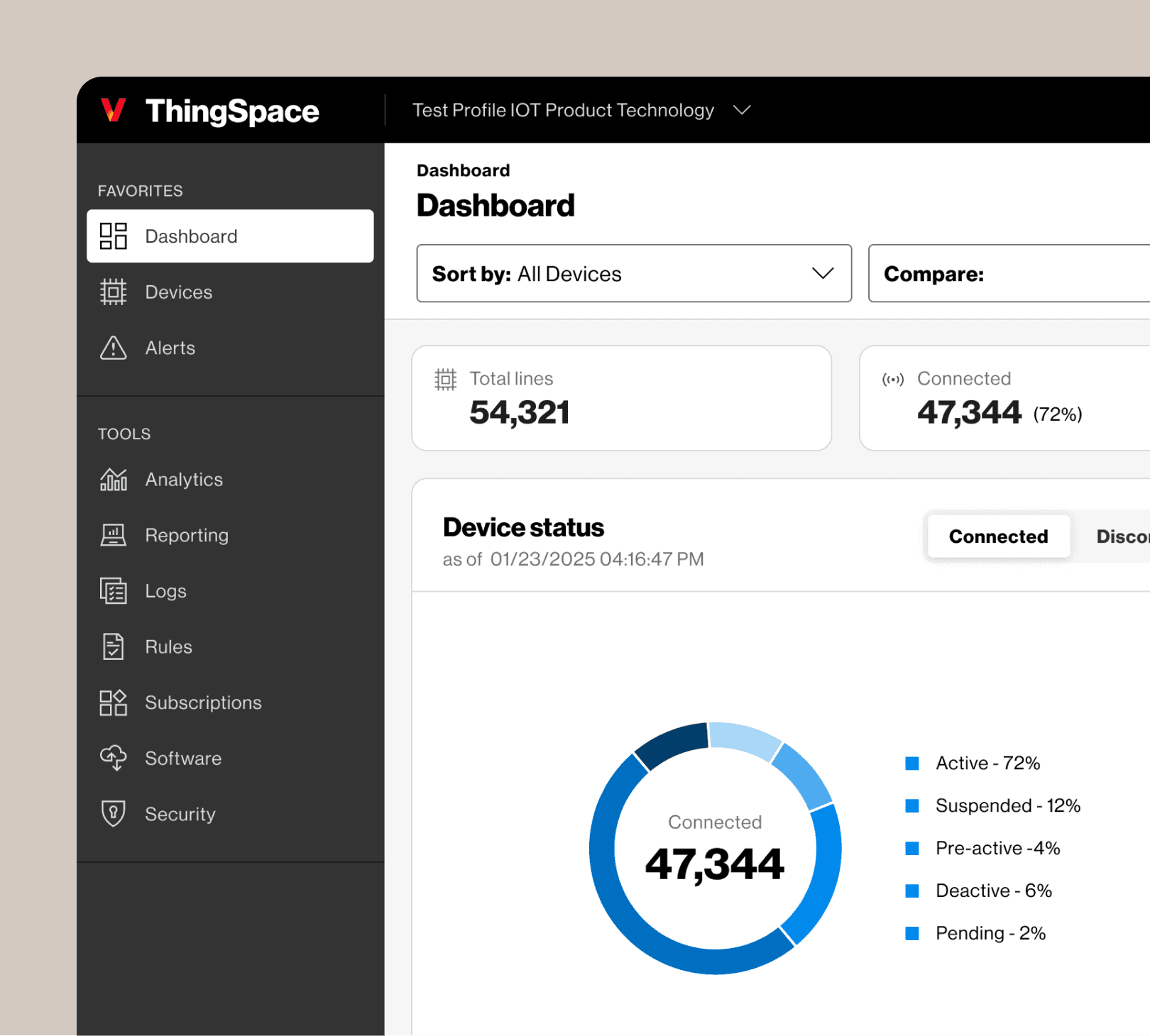 Simplified Left Navigation