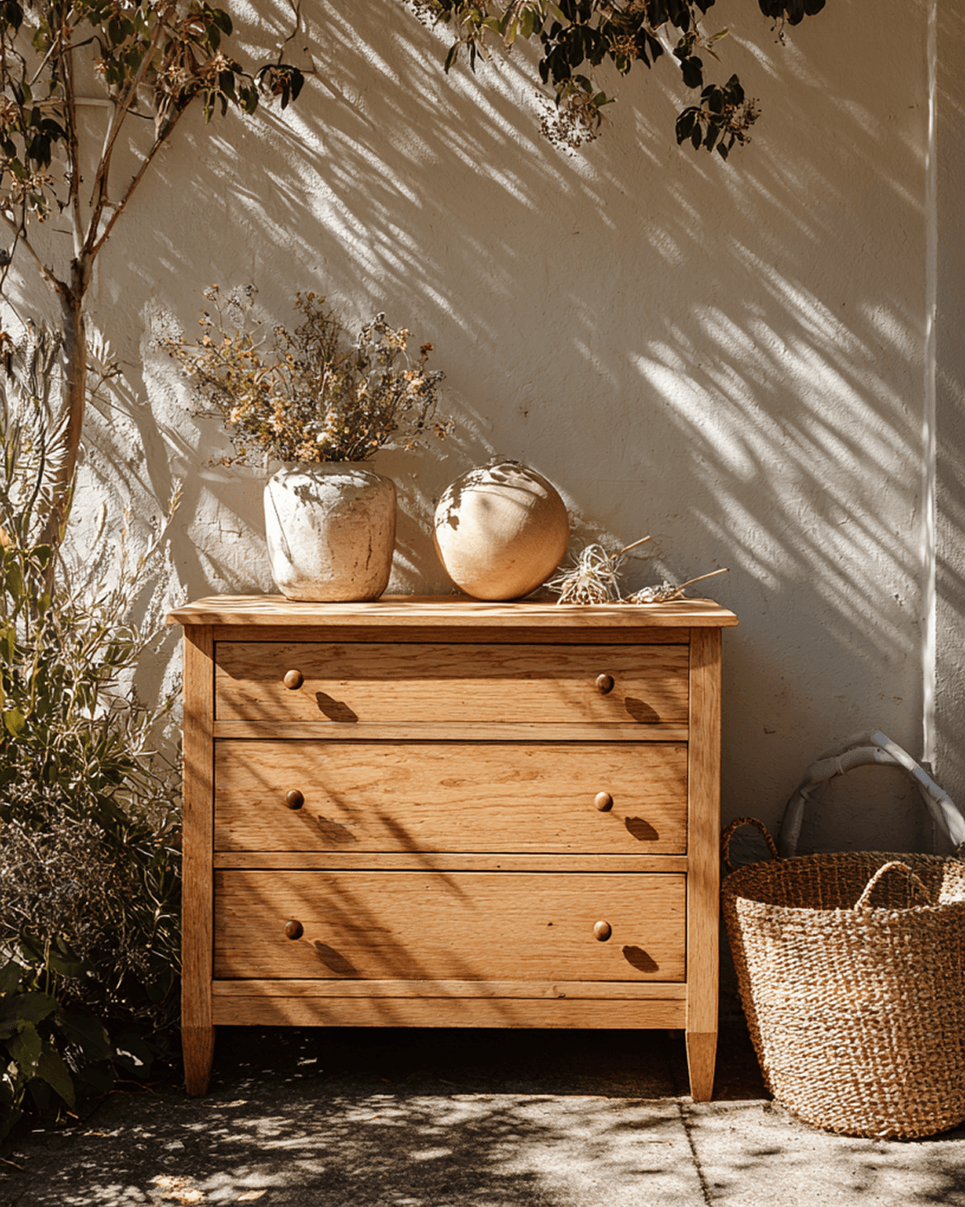 Direction artistique et décoration naturelle pour l'univers de la marque Graine & Sauge