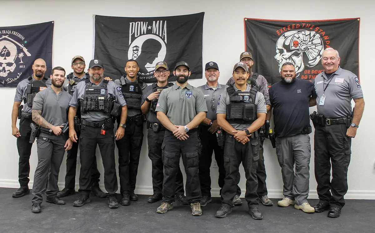 Wasson Protection's experienced Arizona security professionals ready to serve and protect the community