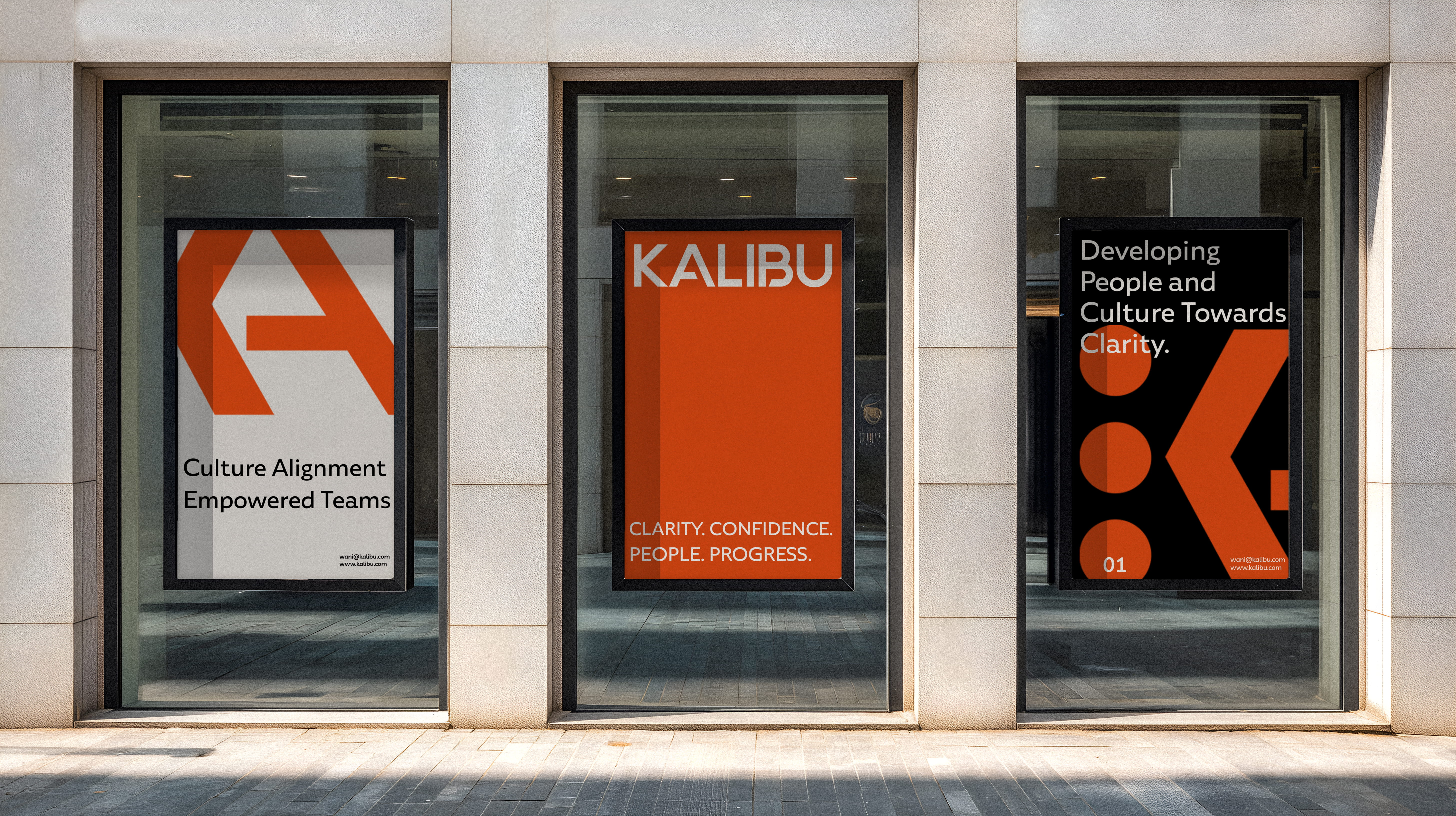 Kalibu website and branding