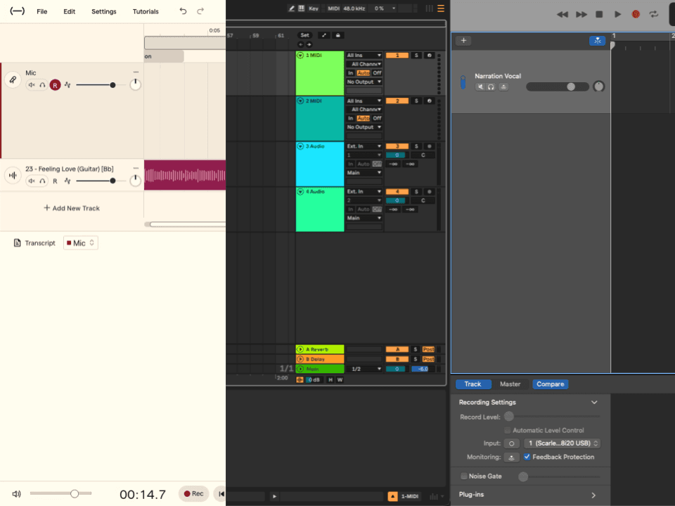 a laptop computer sitting on top of a desk