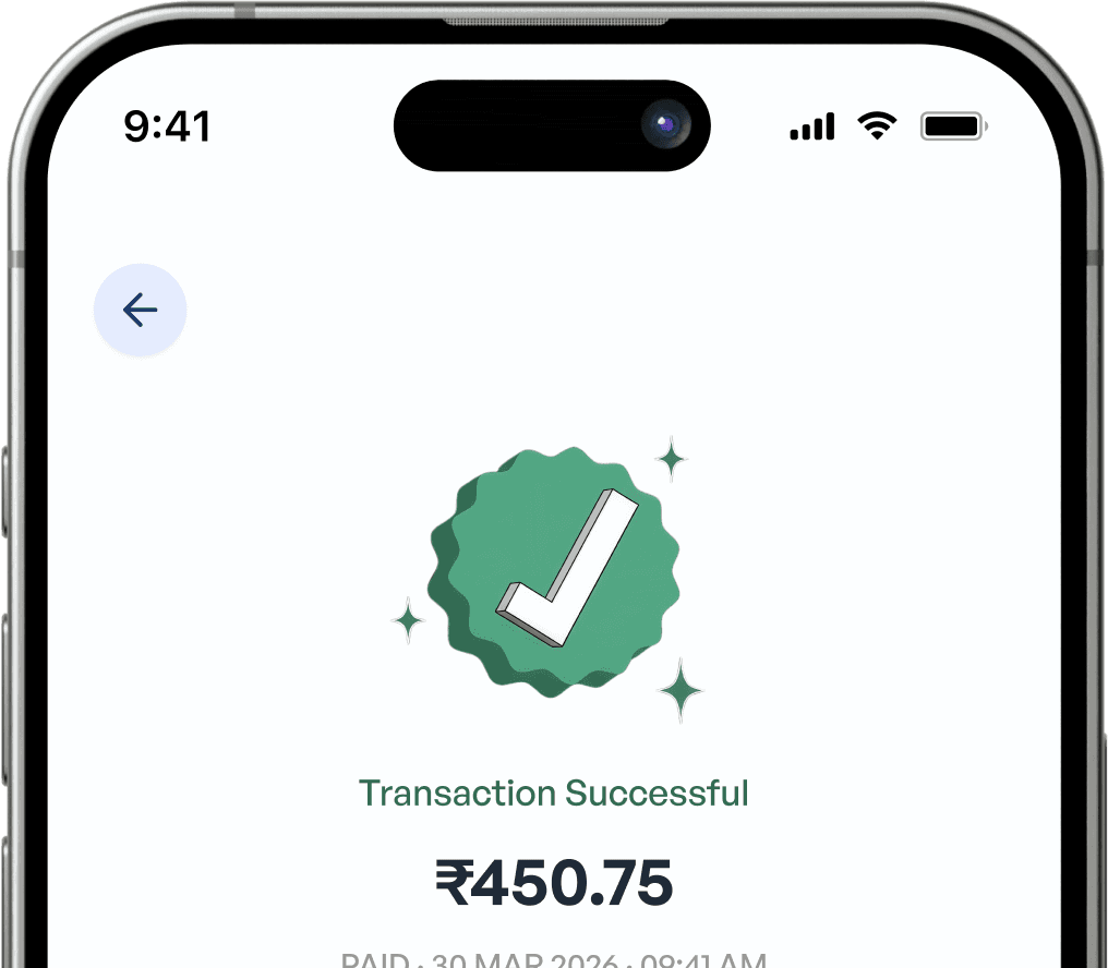 Telangana electricity app payment done interface