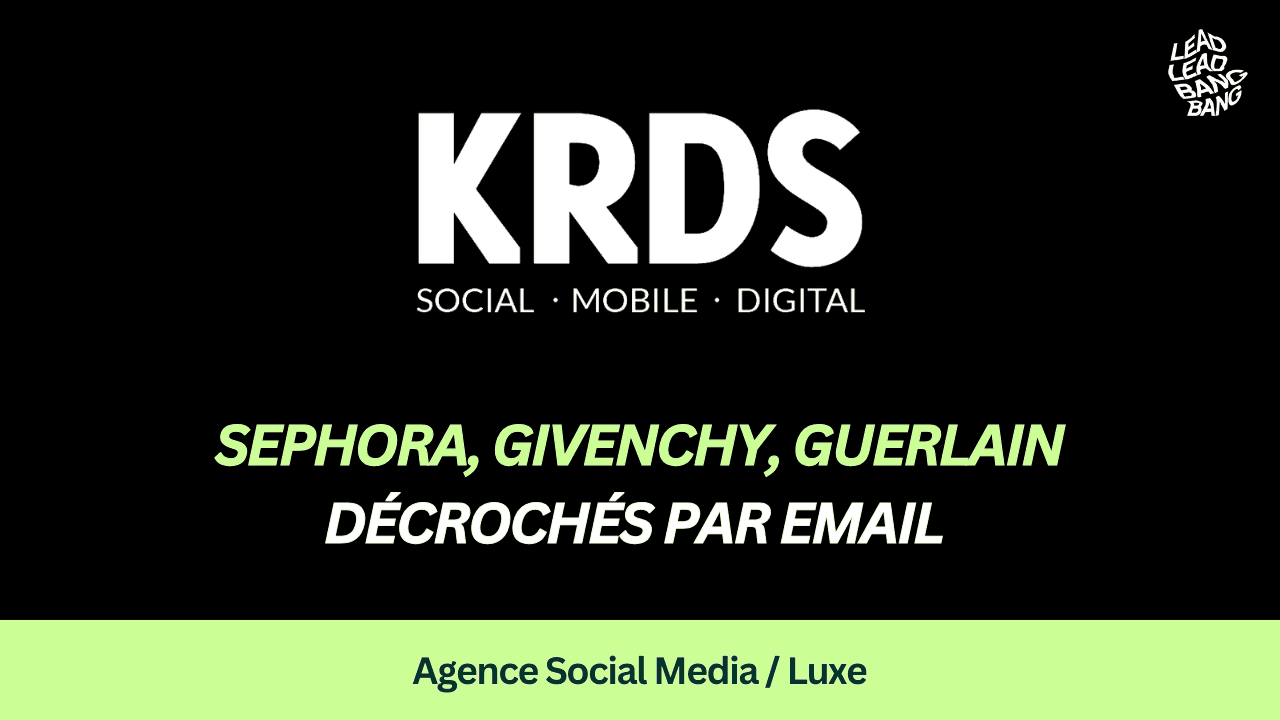 KRDS - Agence Social Media / Luxe