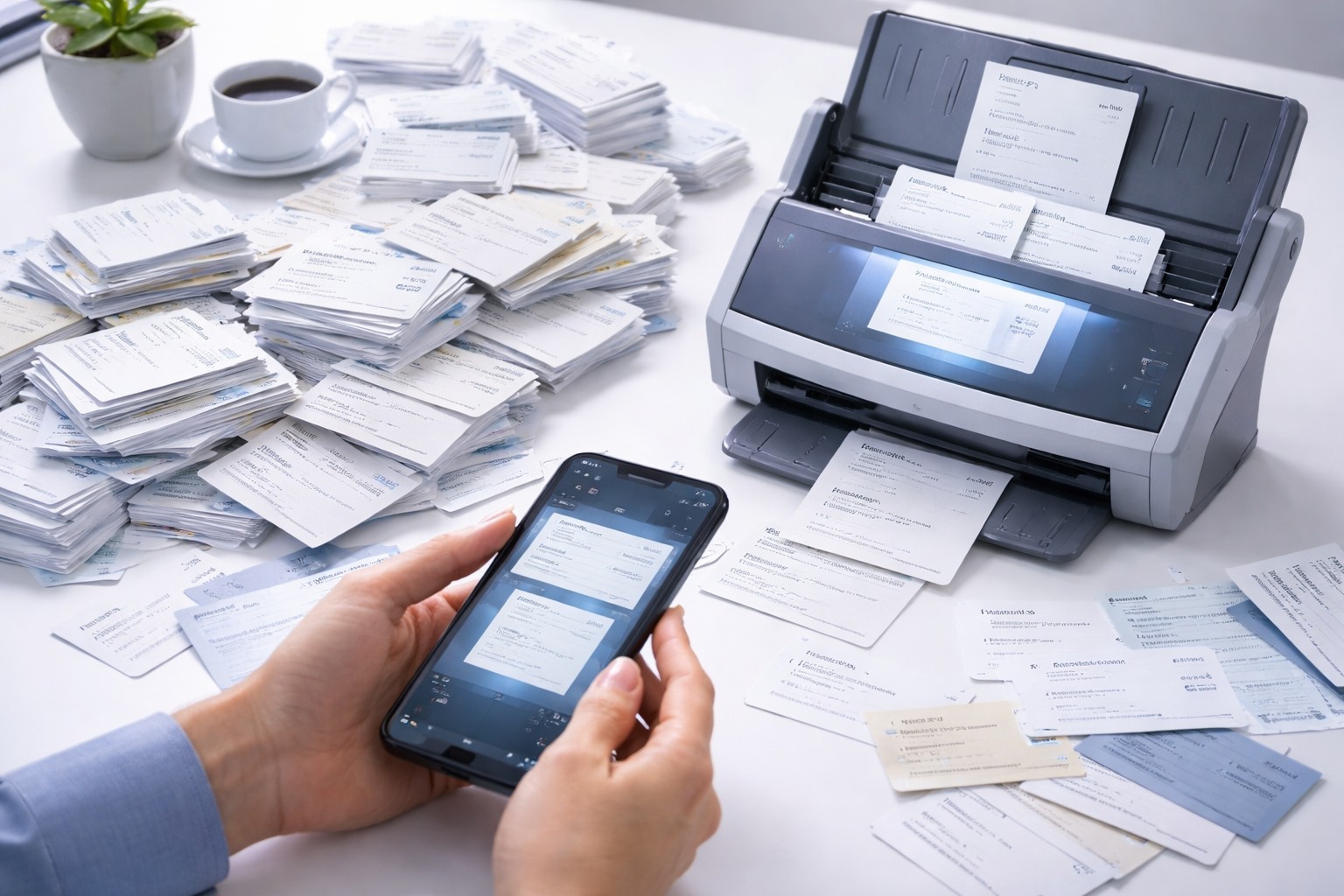 大量の名刺をデータ化するコツと注意点