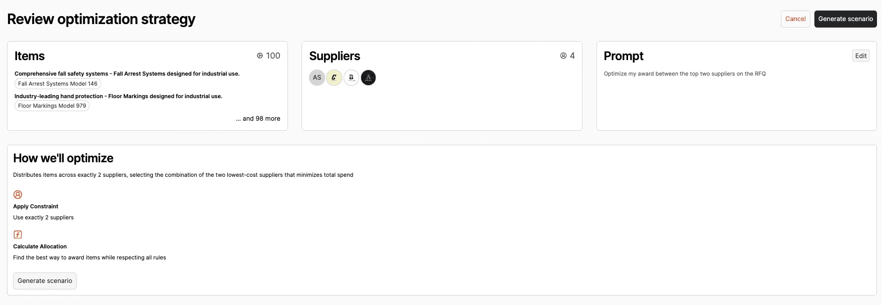 bill of materials management