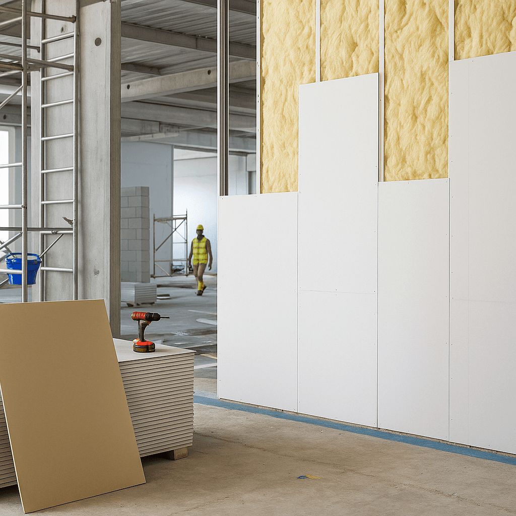 aplicação de pladur