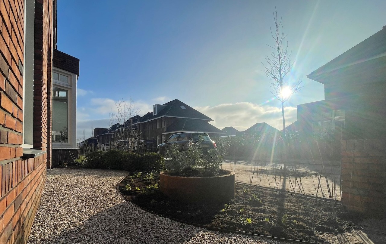 Tuin met diverse elementen in Amersfoort - Art gardens