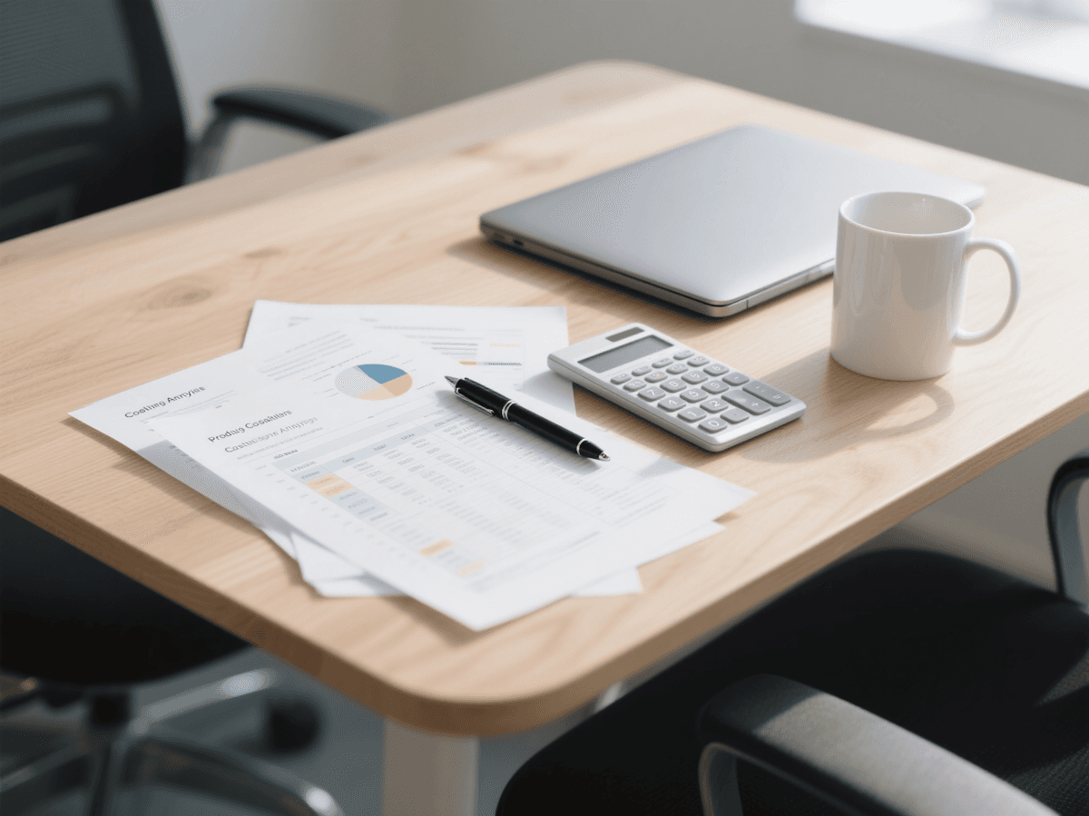 Zorganizowane biurko