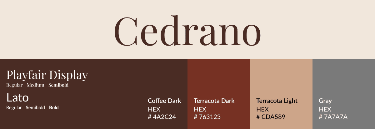 Portrait of a woman with curly hair wearing a two-tone gray and orange beanie against a neutral background.