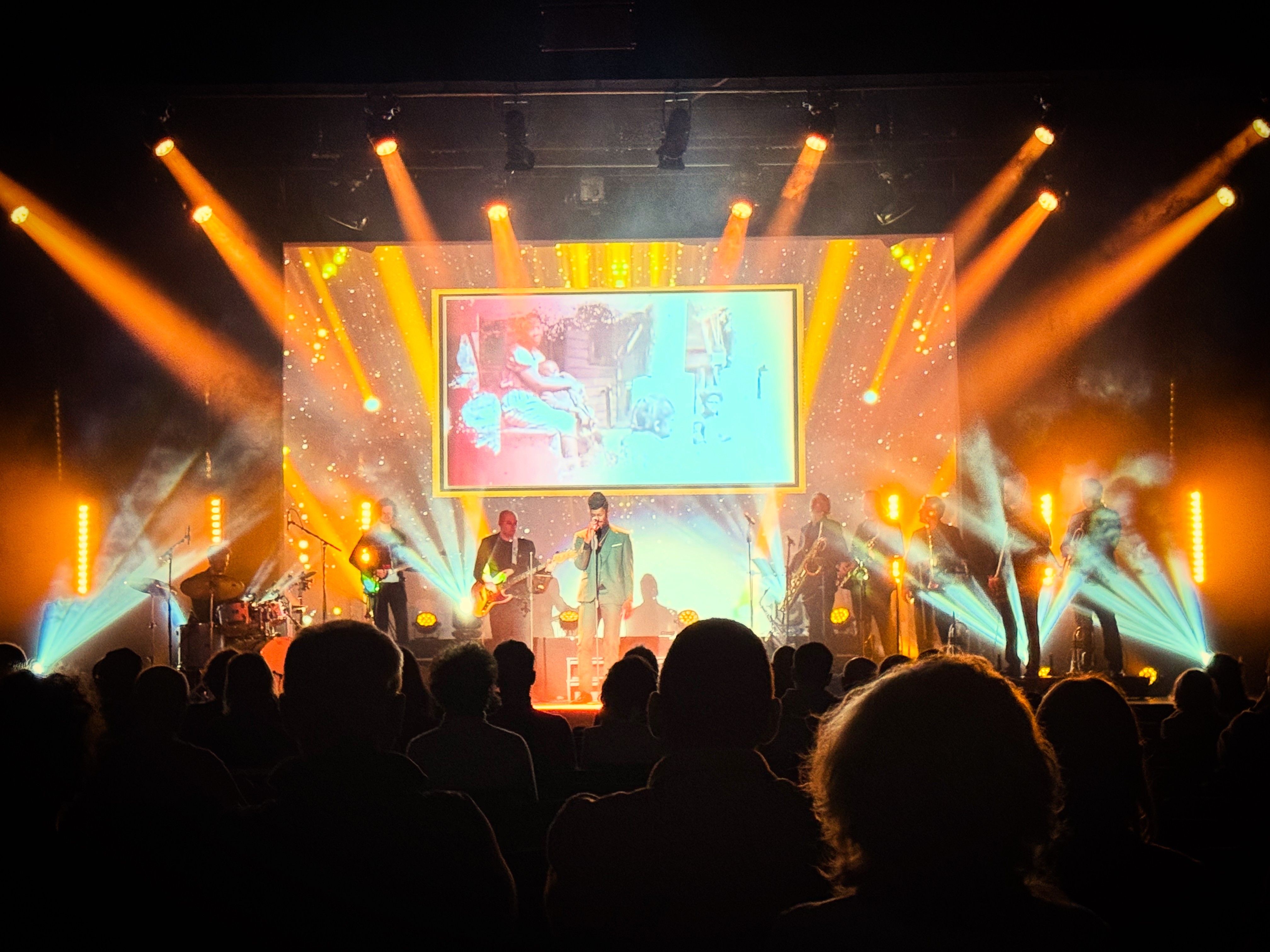 Stage design and lighting production for touring music show