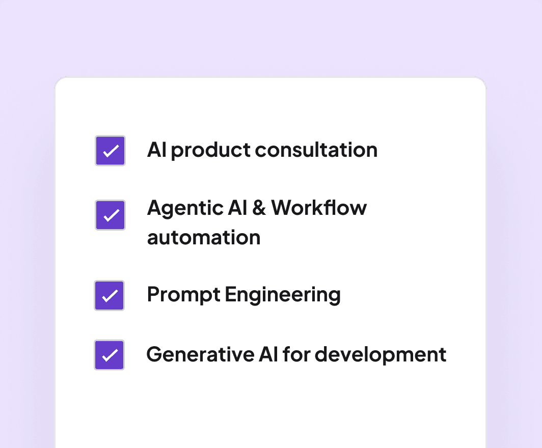 Sublime AI engineering service checklist