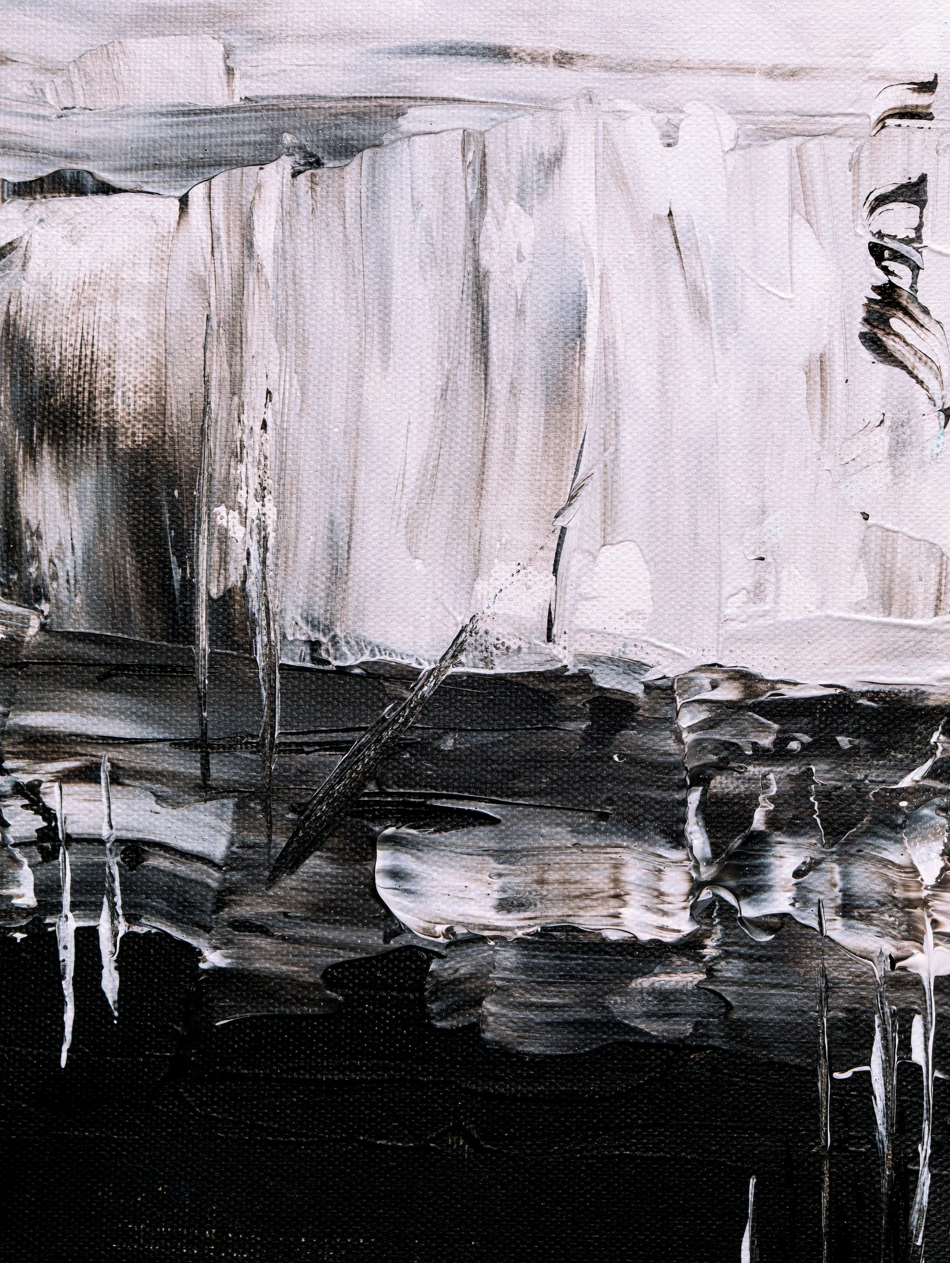 Cascading Monochrome Forms