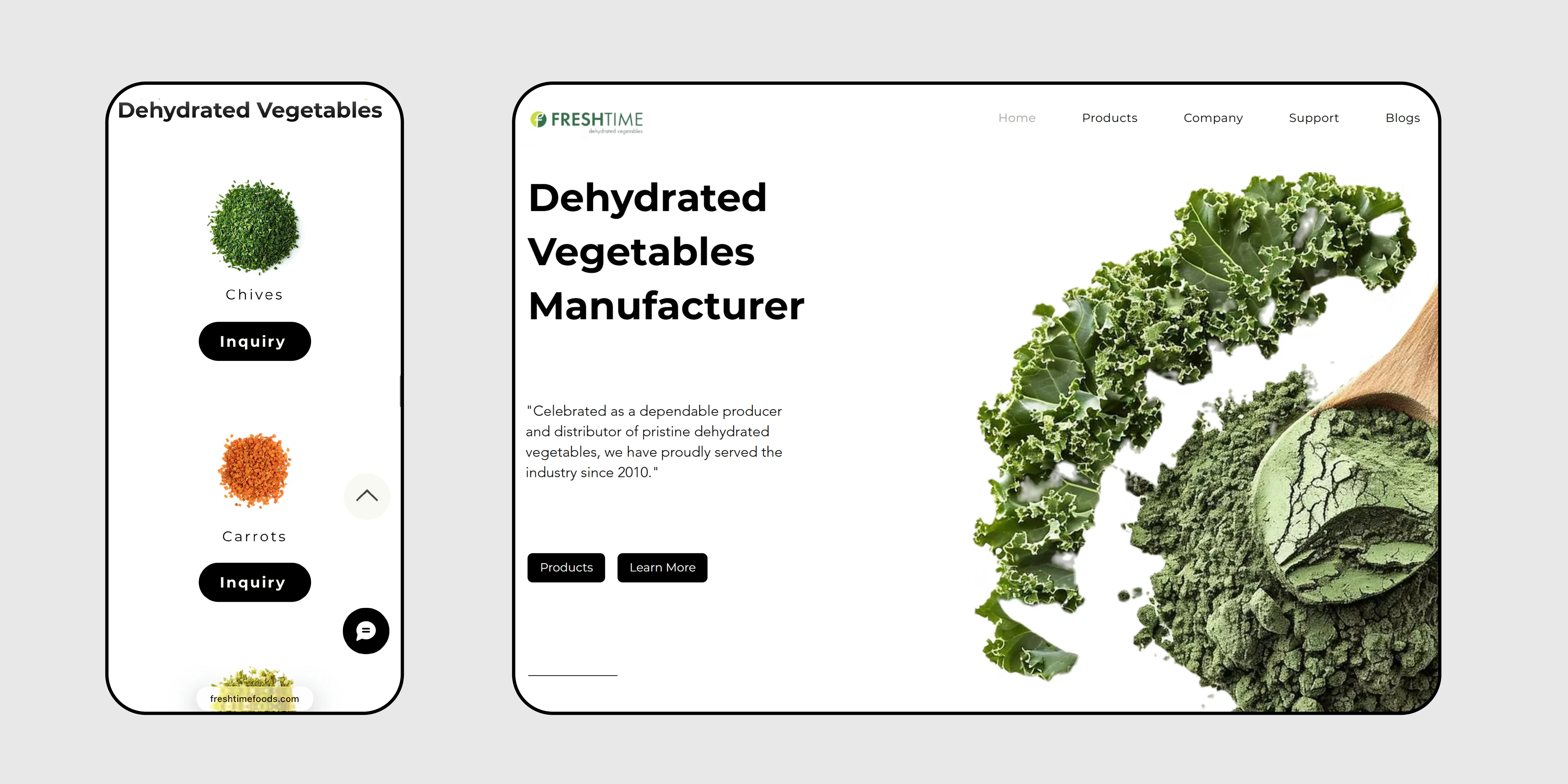 Mobile-responsive website design optimized for international users