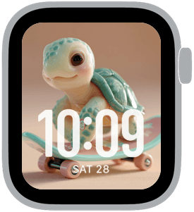 beach buddies Apple Watch face preview 3 featuring summer.