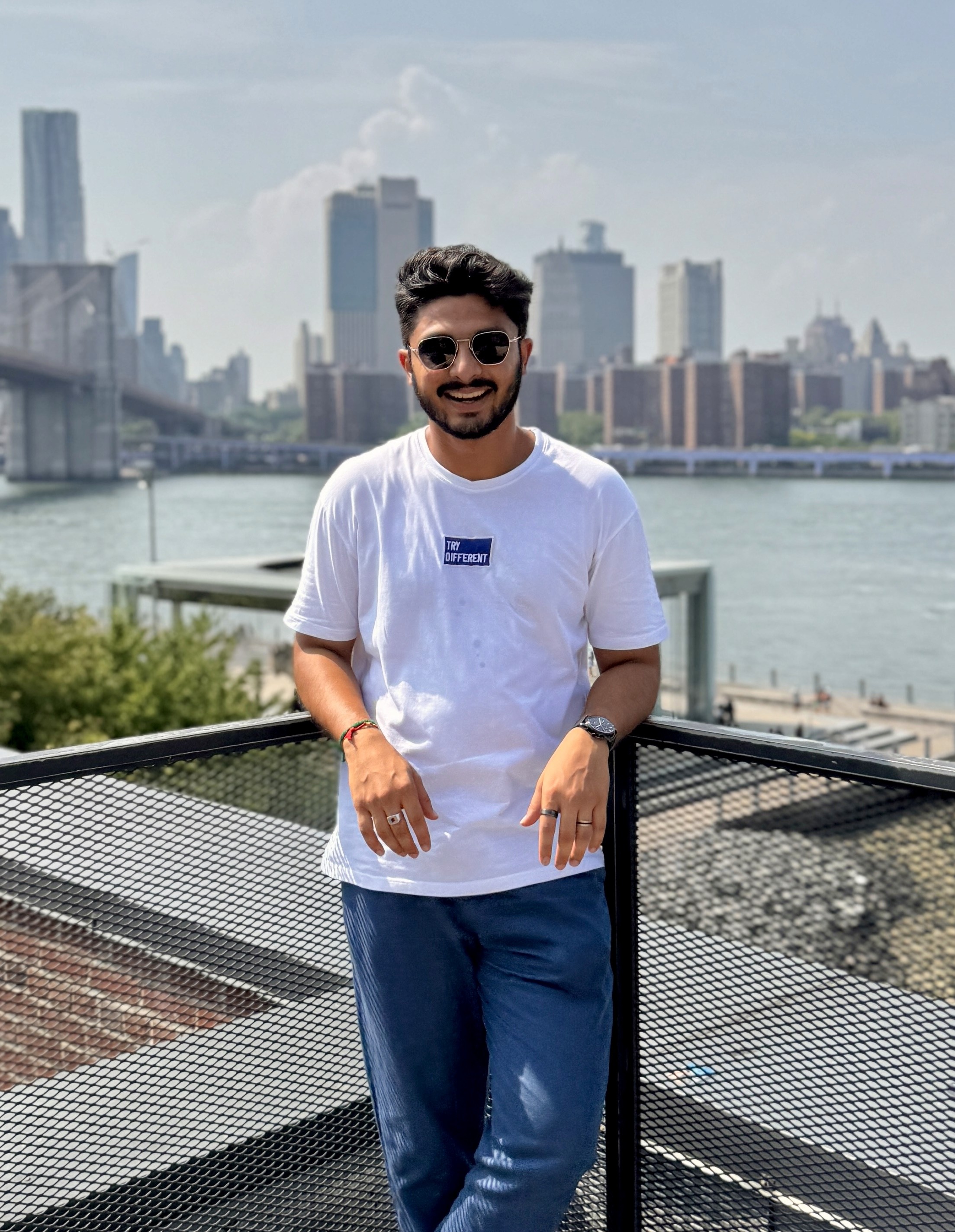 Harsh Pipalia in New York City