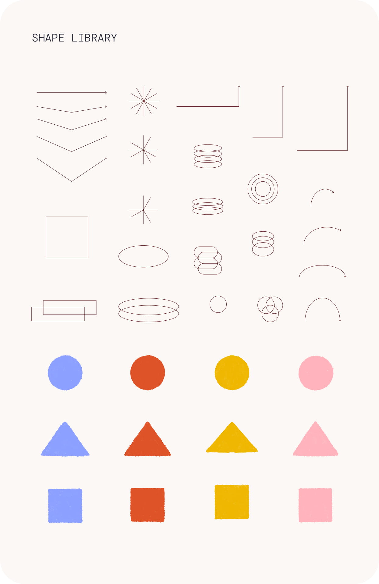 House Outlook shapes library