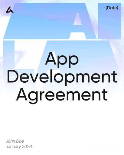App Development Agreement