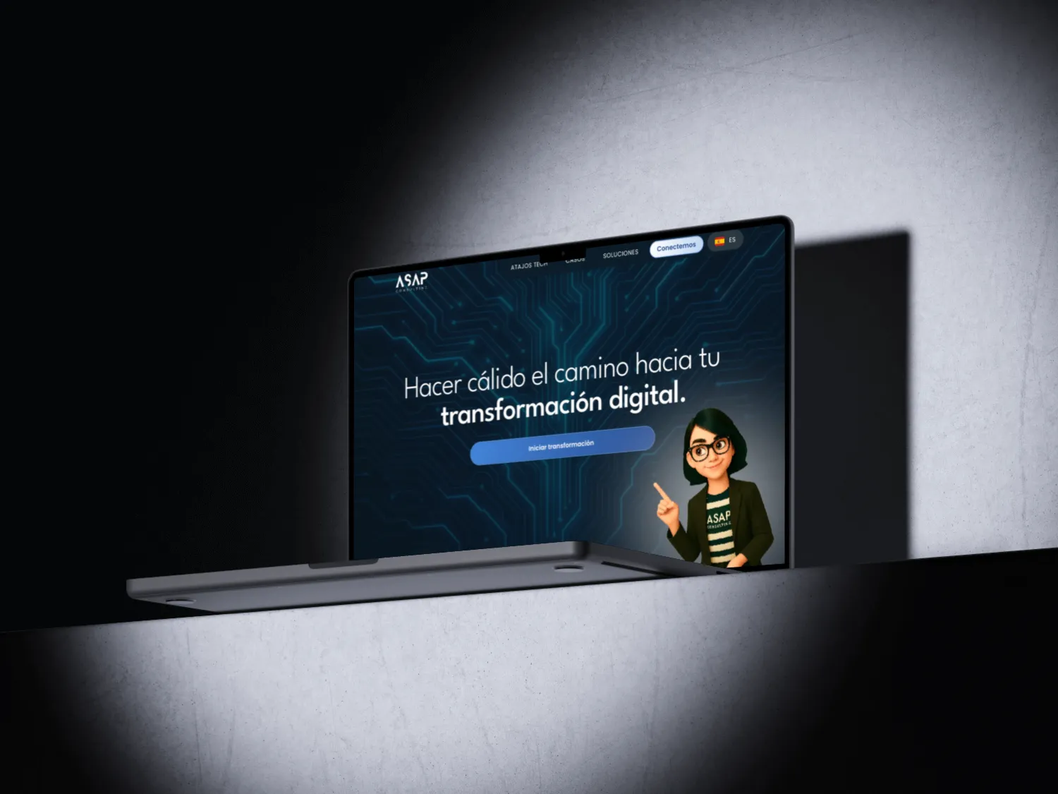 Arvox Studio - Diseño web de web de ASAP Consulting