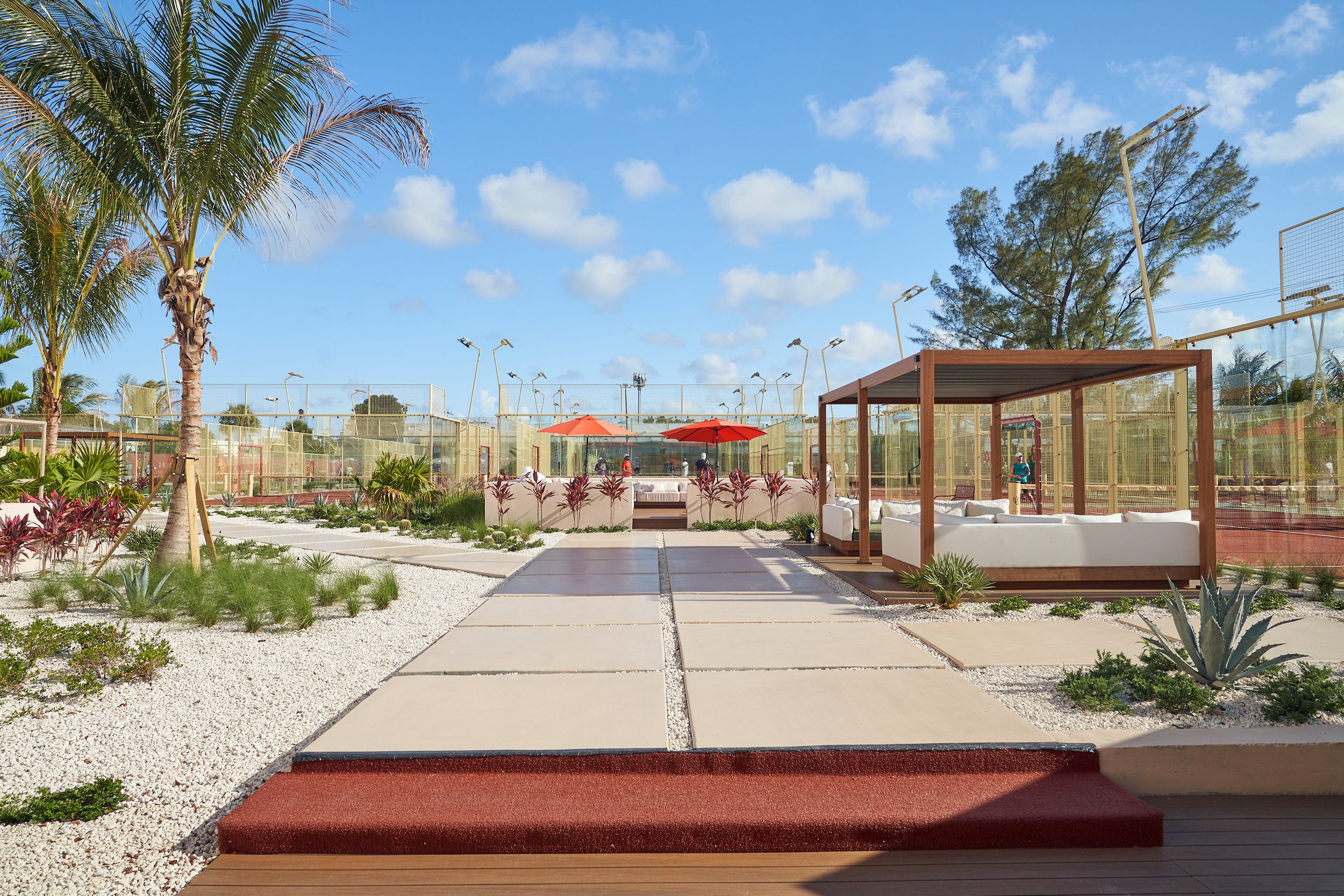 entrance to ultra padel club