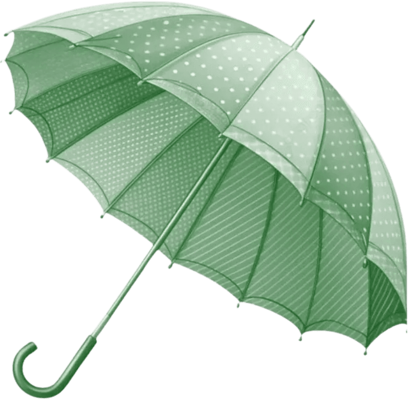 A graphic representation with a centered open vault surrounded by various luxury items in a circle