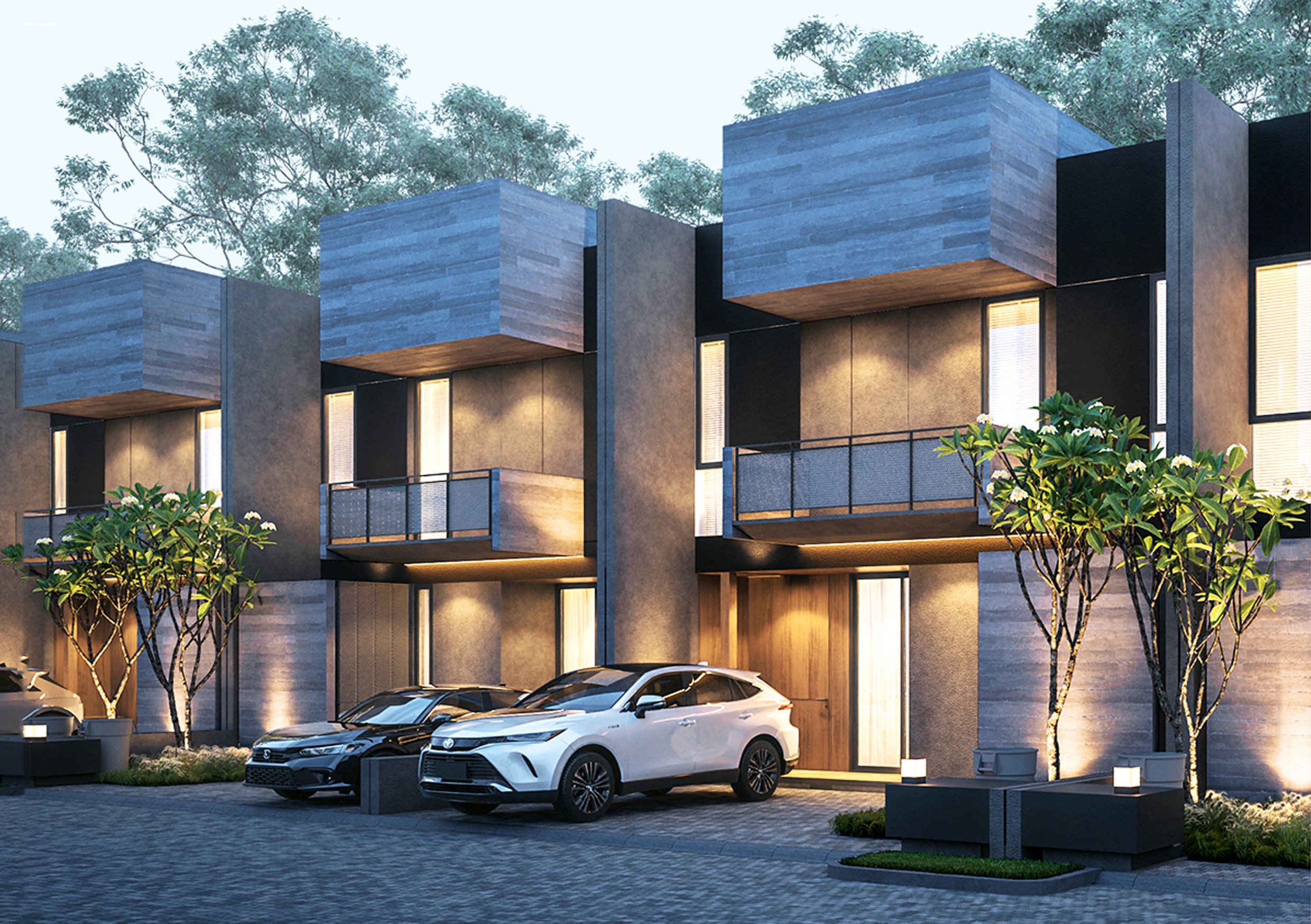 Young woman smiles from a blue window on a boat.