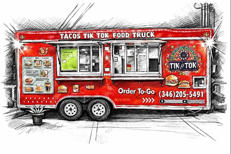 Food Truck Tacos Tik Tok