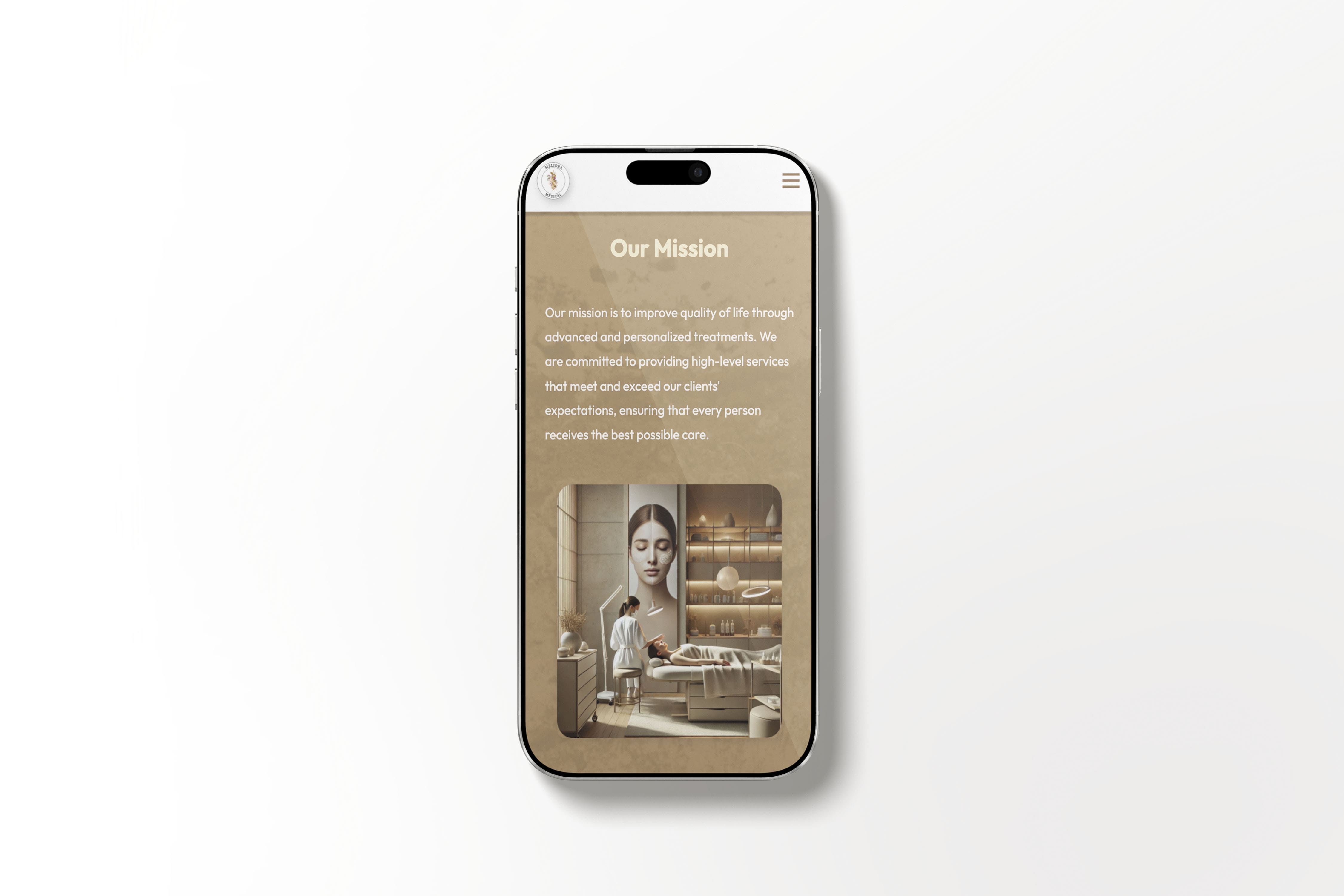 Meliora Medical Phone Preview