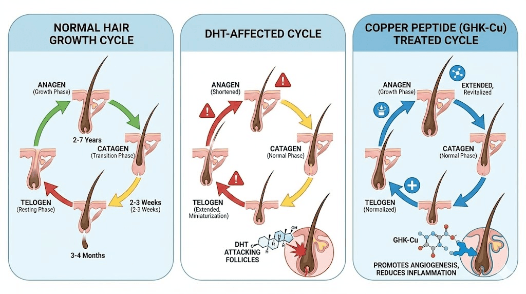 cooper peptides hair