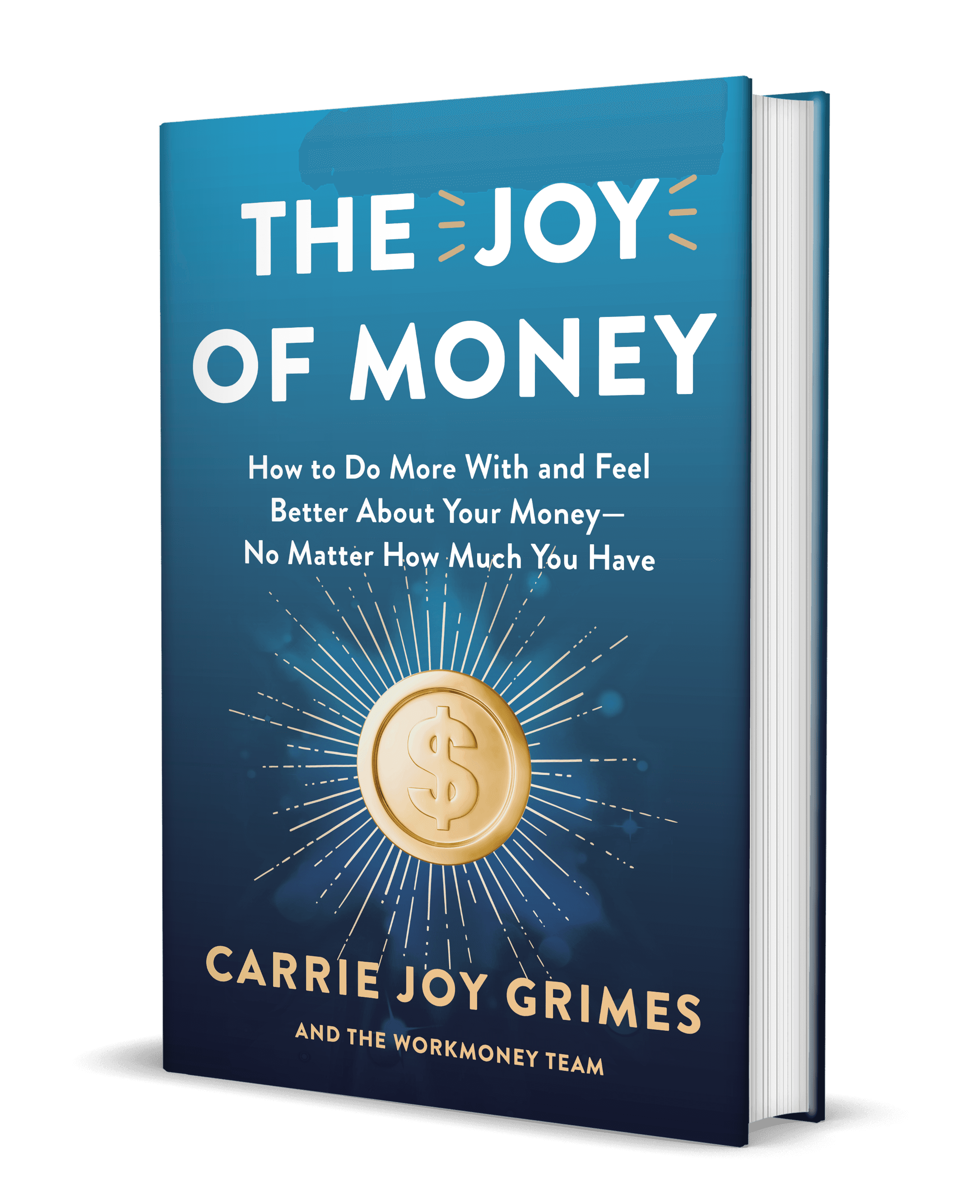Image of the Carrie Joy book, "The Joy of Money"