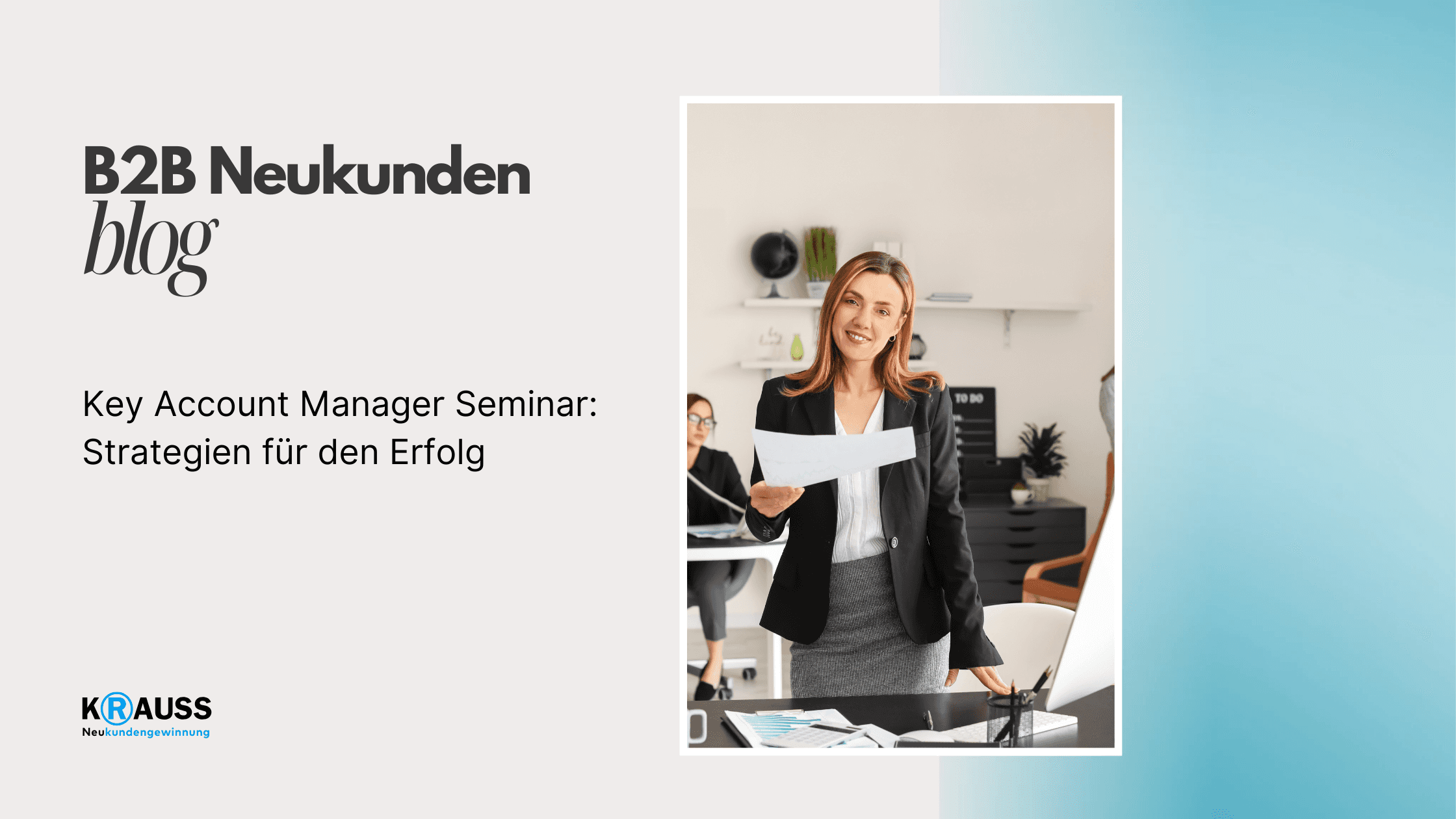 Key Account Manager Seminar Strategien für den Erfolg