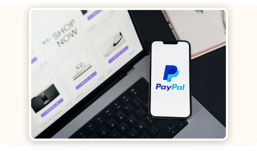 The PayPal logo.