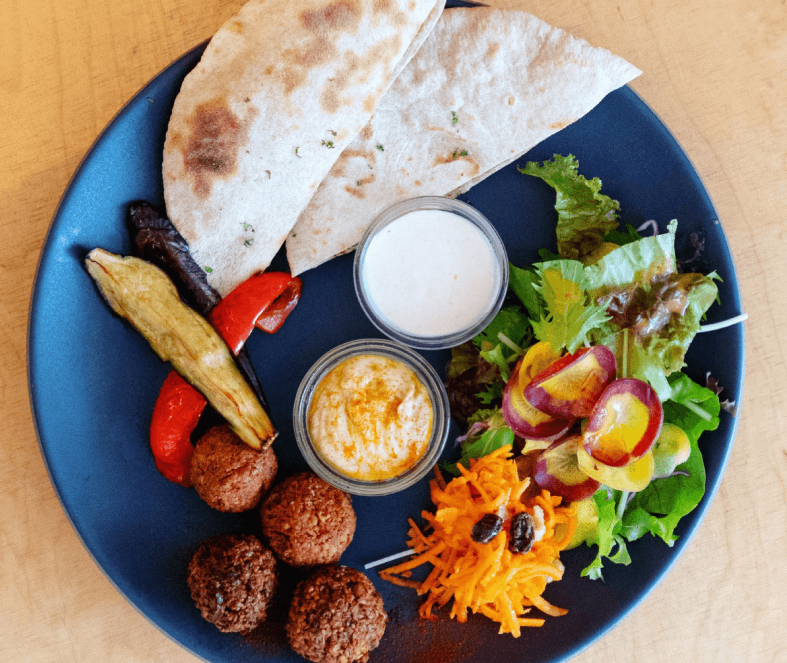 falafel plate - photo from Newport