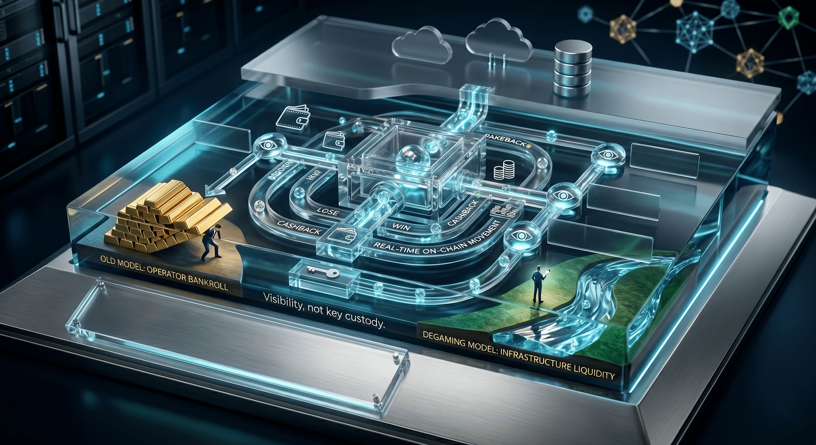 DeGaming solving iGaming;s capital problem