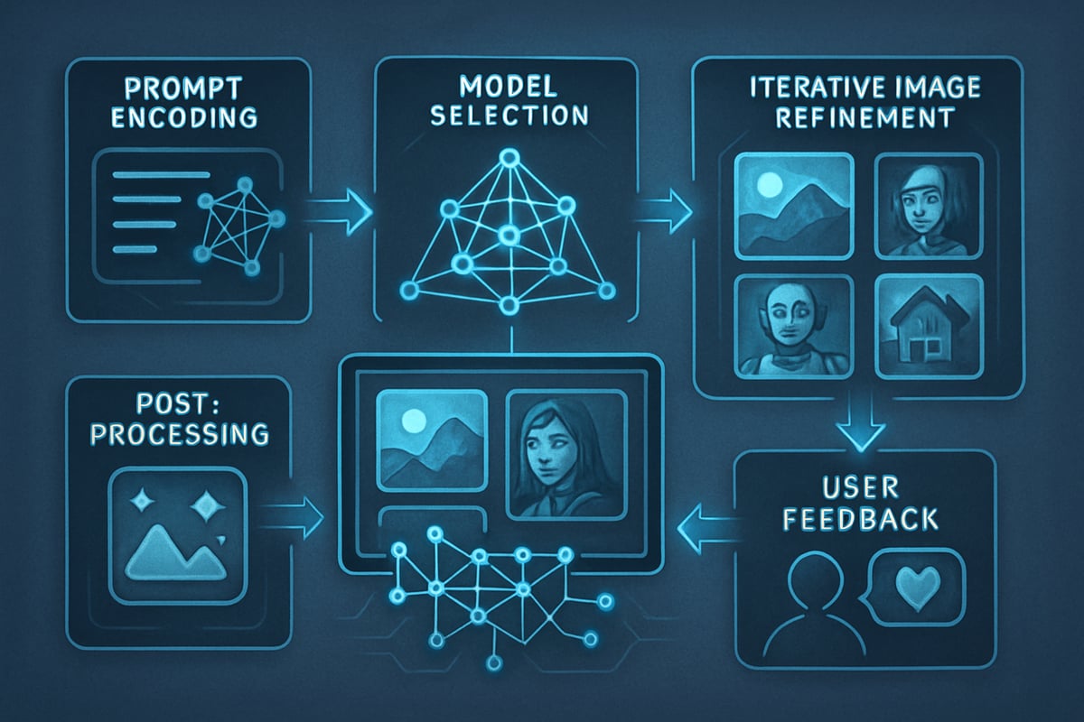 Step-by-Step: How AI Generates Images in 2026