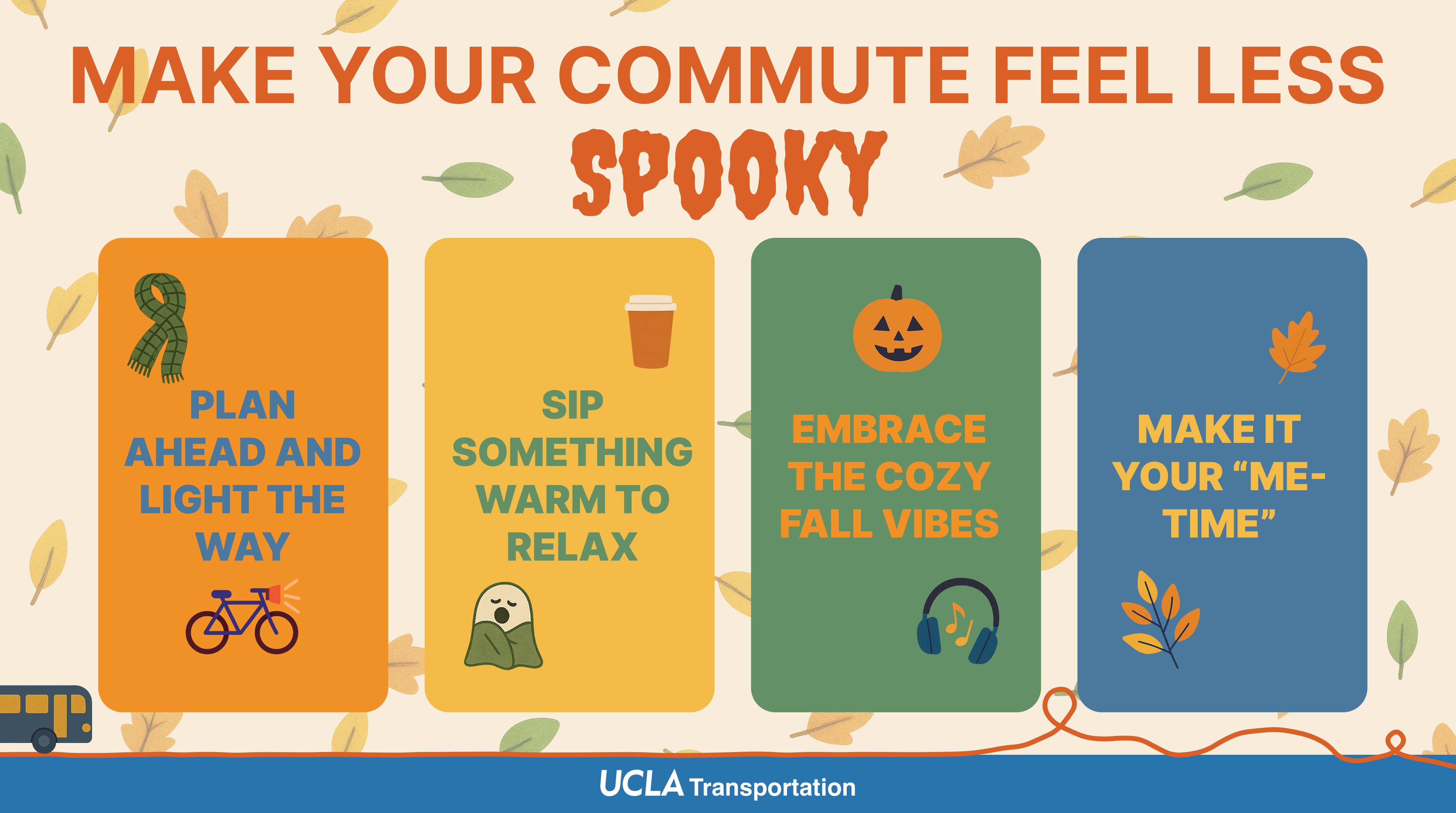 Make Your Commute Feel Less Spooky