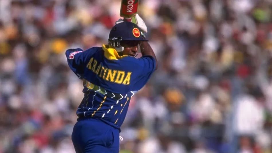 Chairman Aravinda playing cricket