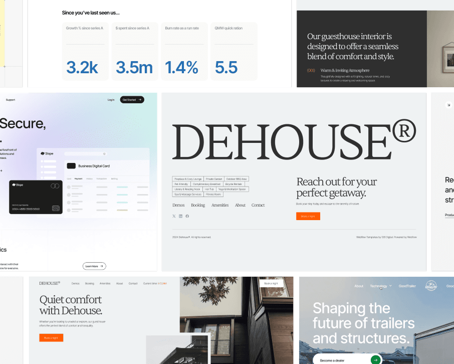 templates screens