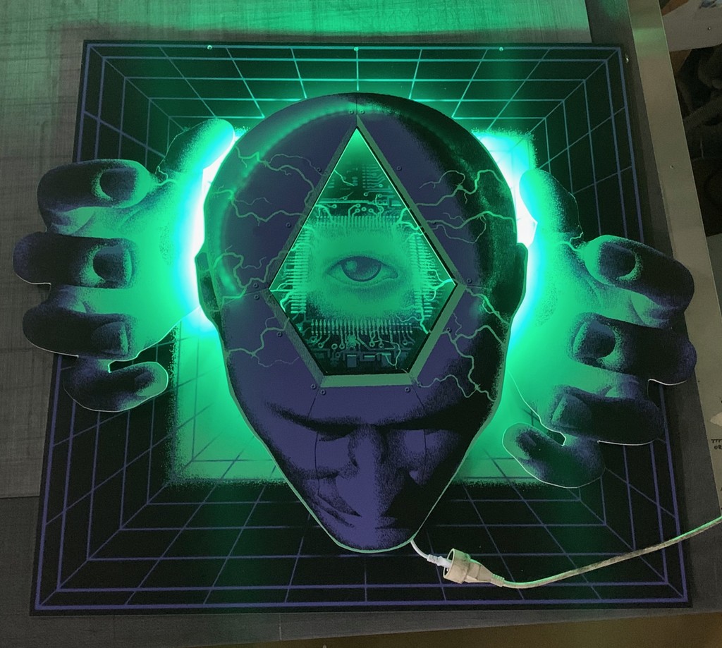 impression numerique, visuel très original de Volcom