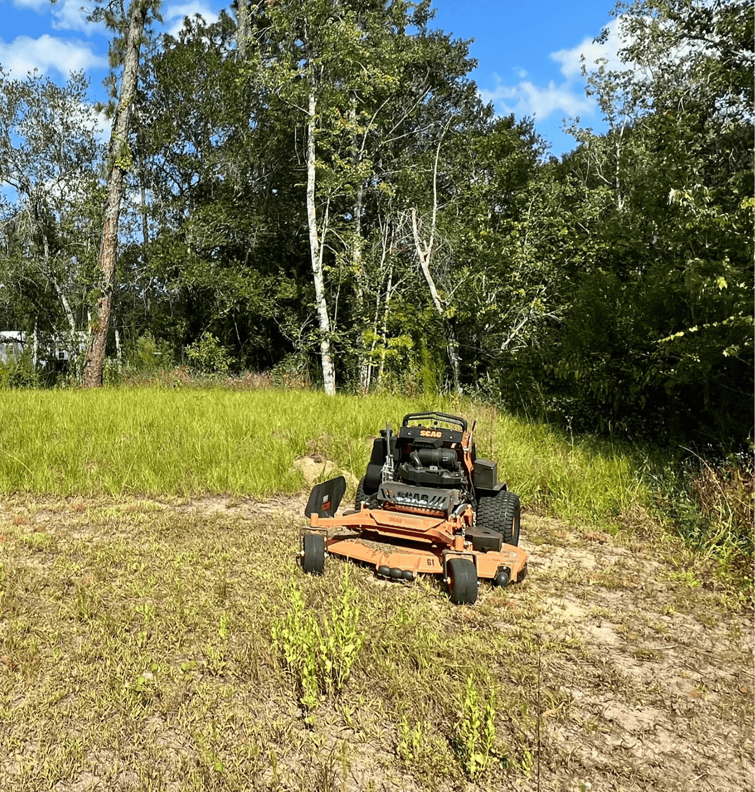 Superior Image lawn care equipment and truck Orlando FL