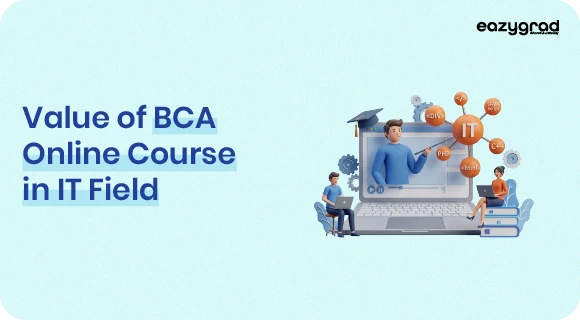 Image for value of BCA online course in IT field