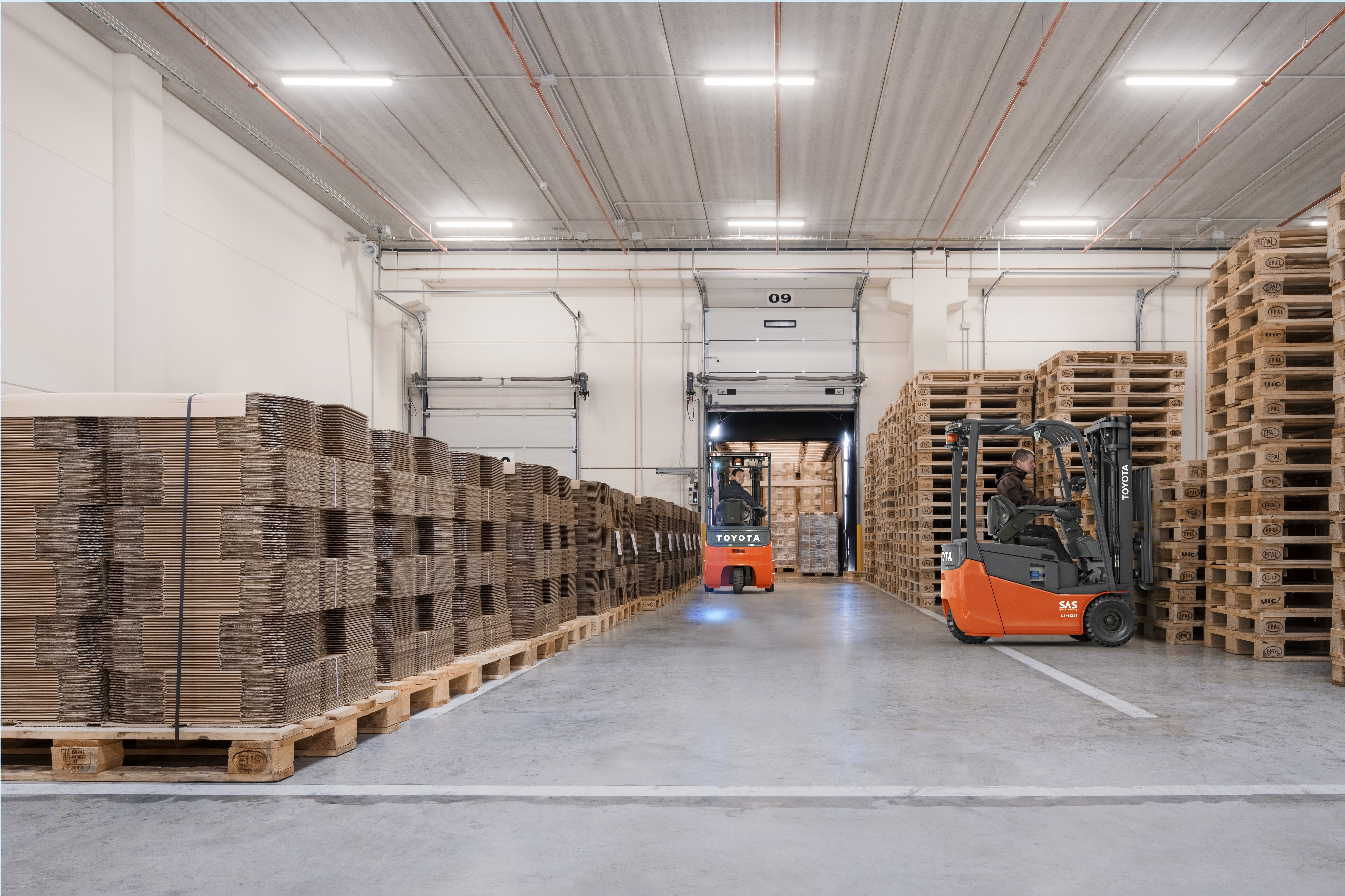 Toyota Material Handling 3D render