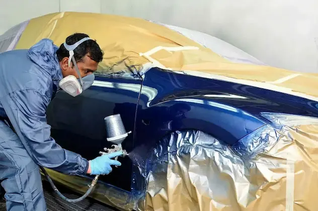 Painting a car Ideal Premier