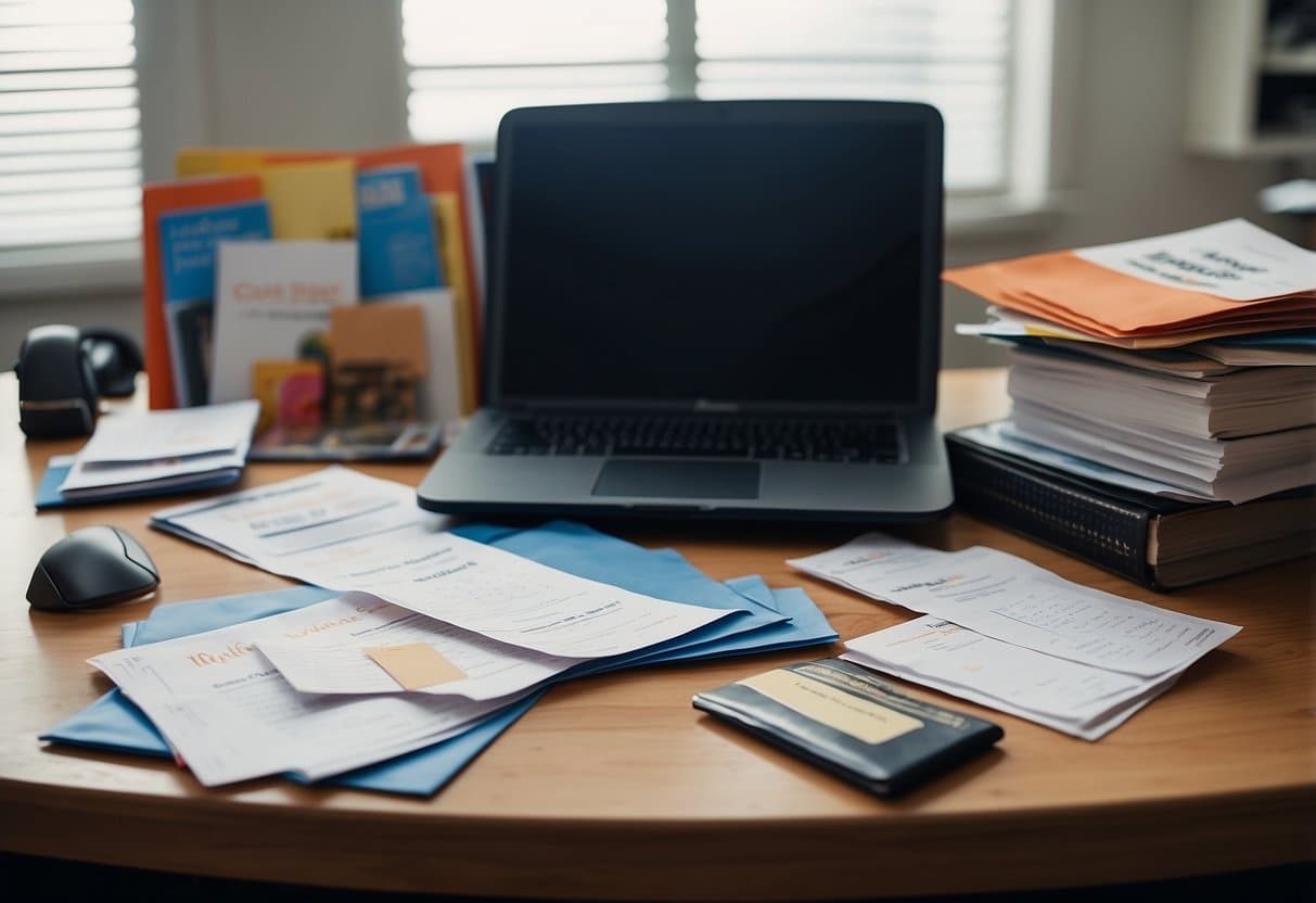 laptop on desk transitioning from teens to adults