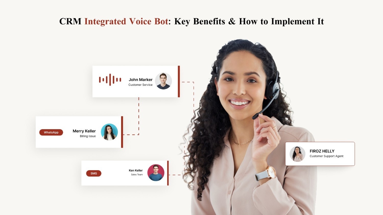 CRM Integrated Voice Bot: Key Benefits & How to Implement It