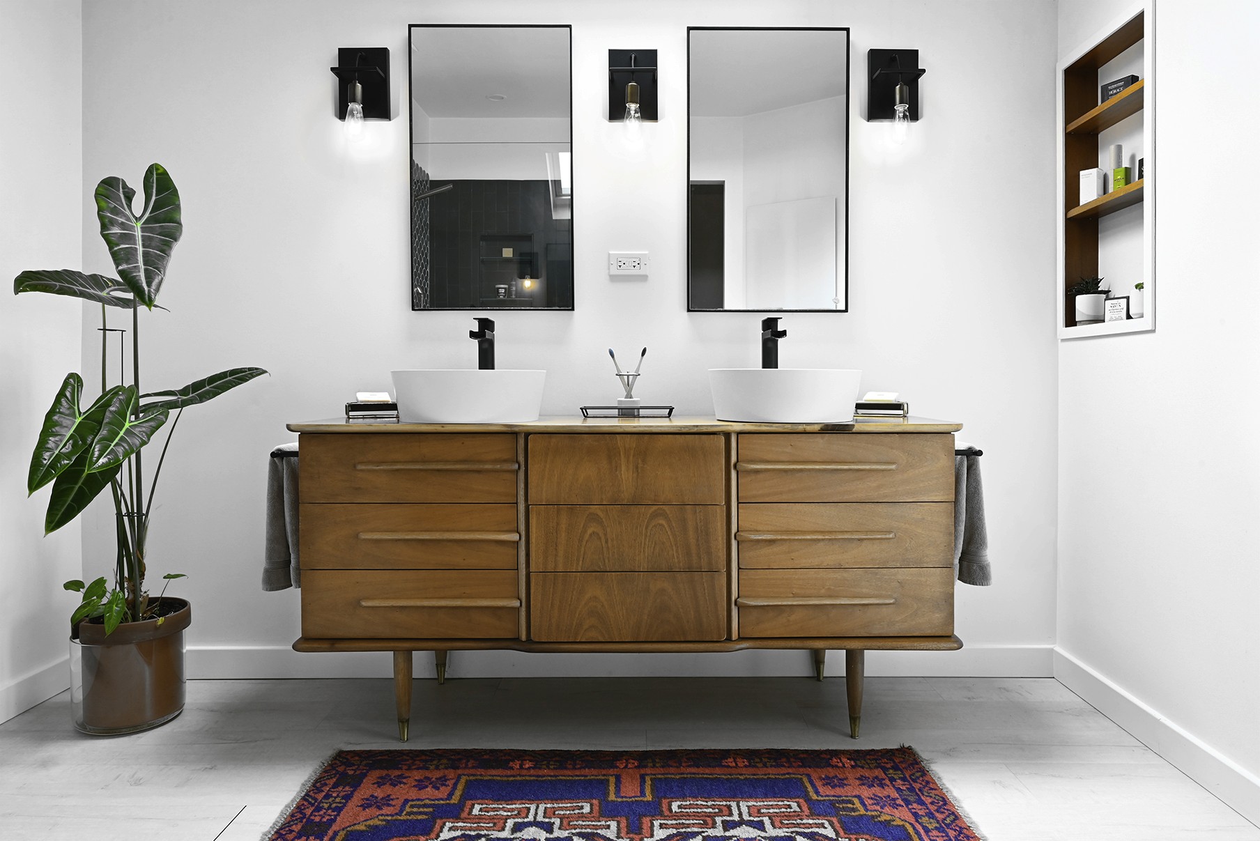 Mid-century bath furniture