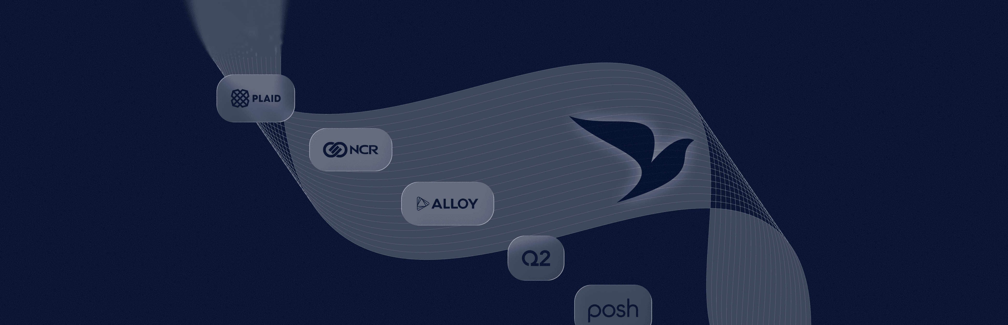 A dark blue hero image with a process flow indicating "AI Agent," "Email verification sent," "Documents requested," and "Documents processing.