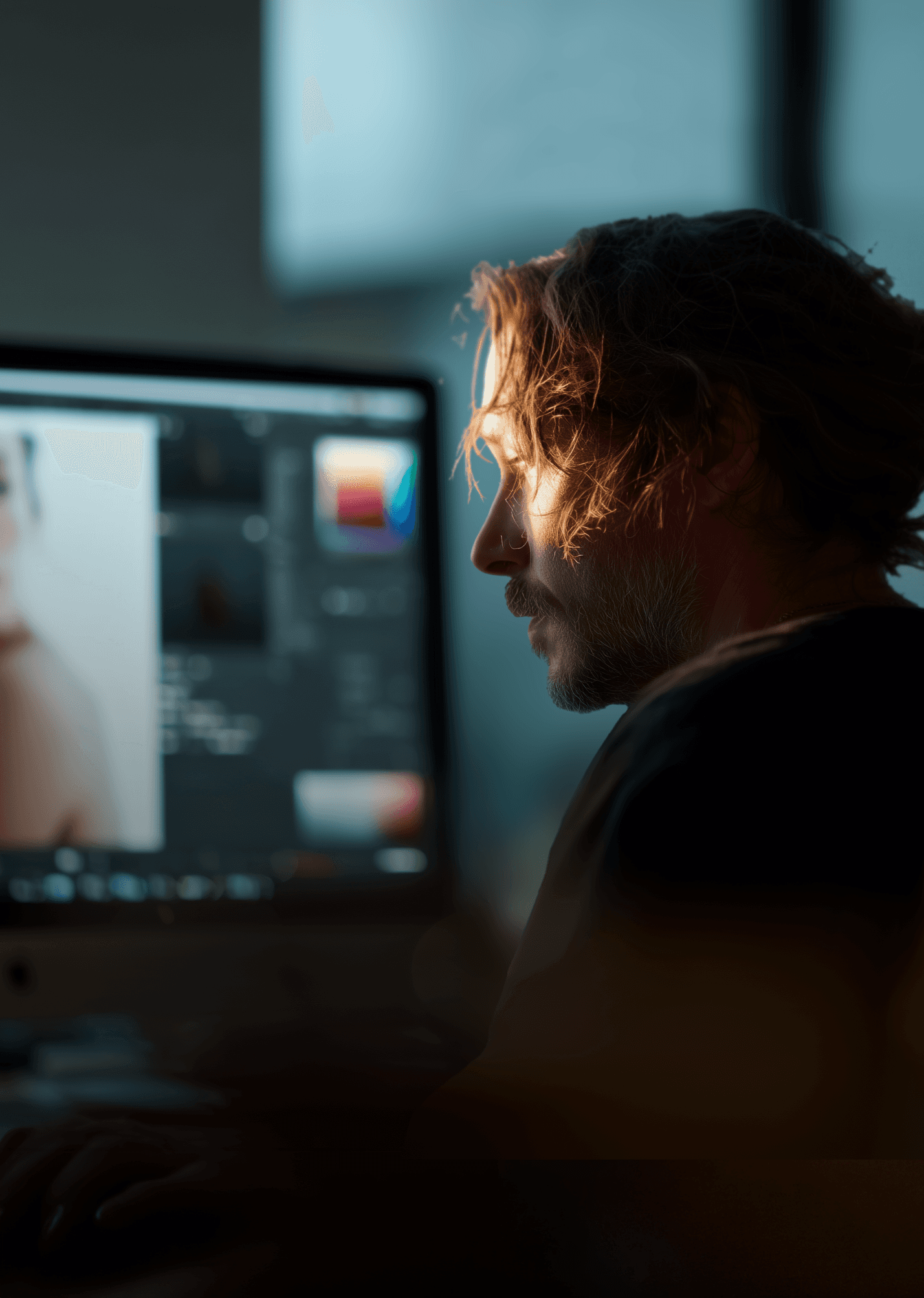 Donna con smartphone che utilizza  Photo2Post