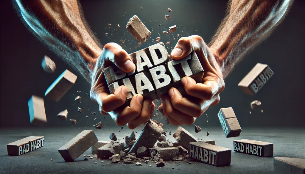 Is it harder to break a bad habit than form a good one?