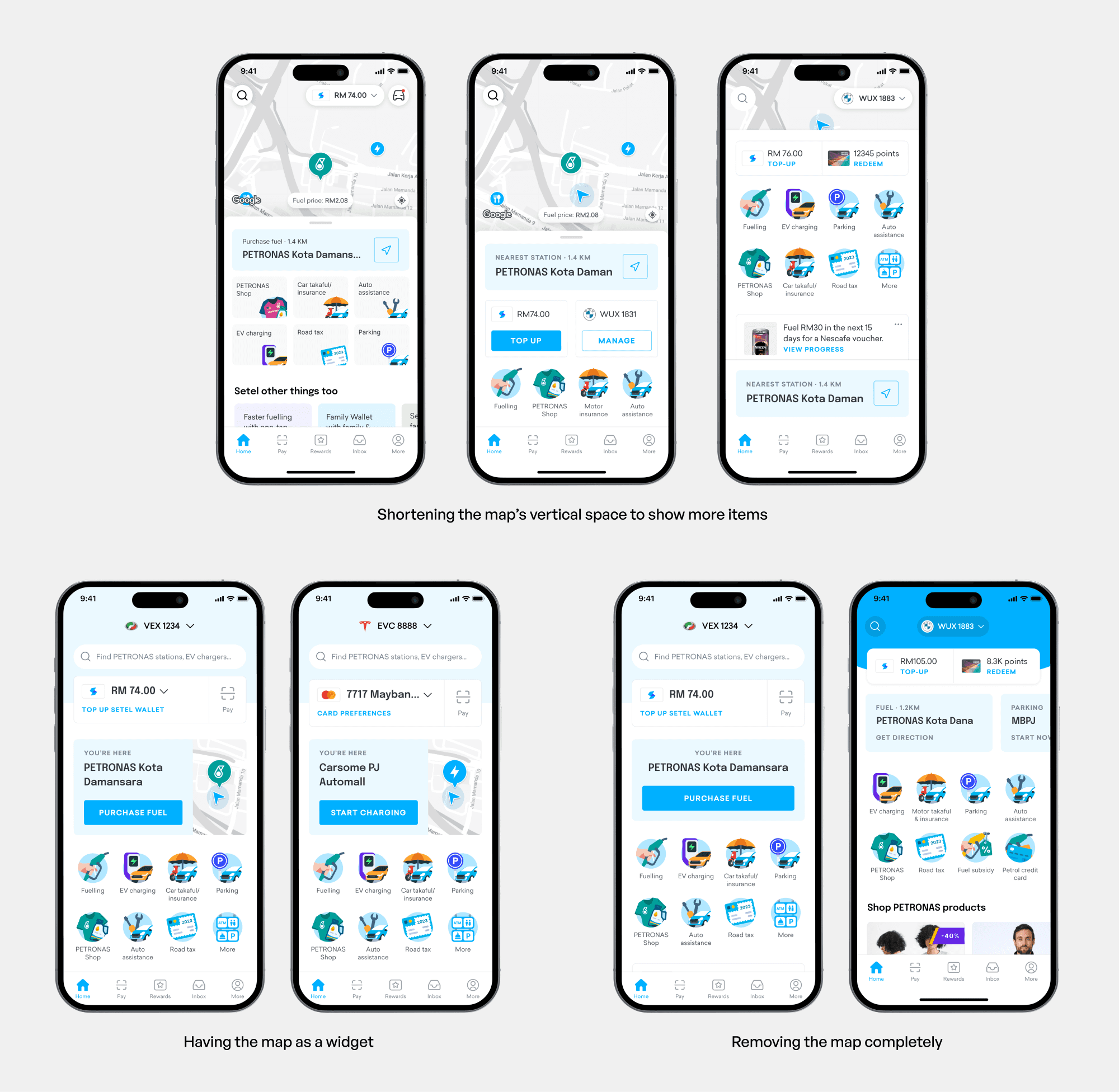 Design explorations
